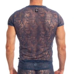T-Shirt L Homme Invisible Seaport MY92SEAB -Magasin De Lingerie De Mode tshirt hy my92ea bleu 3
